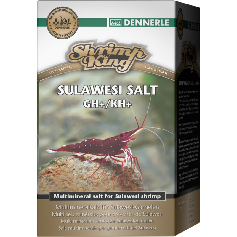 DENNERLE Shrimp King Sulawesi Salt GH/KH+