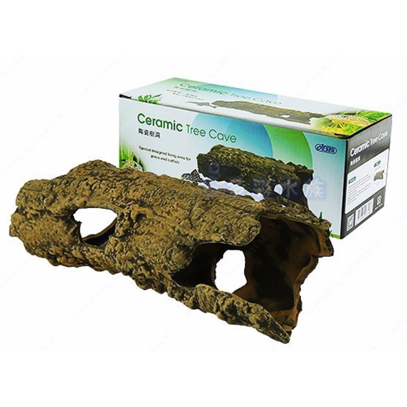 ISTA Ceramic Tree Cave (22x8x7cm)