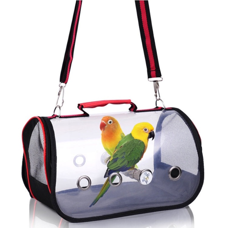 FIDS-PLAY BIRD CARRIER (Sling Bag / Transparent)