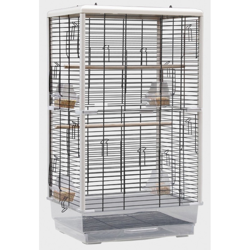 YUEDI Bird Cage (PE18 Series / WHITE / 47x35x80cm)