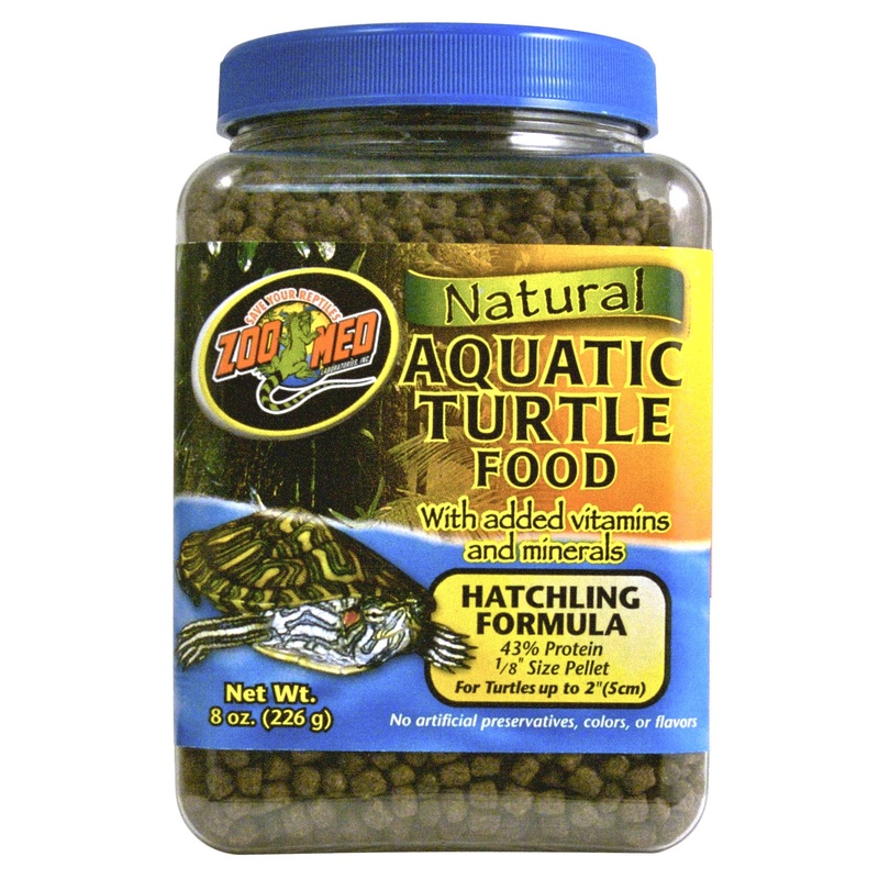 ZOO MED Natural Turtle Food (Hatchling Formula)
