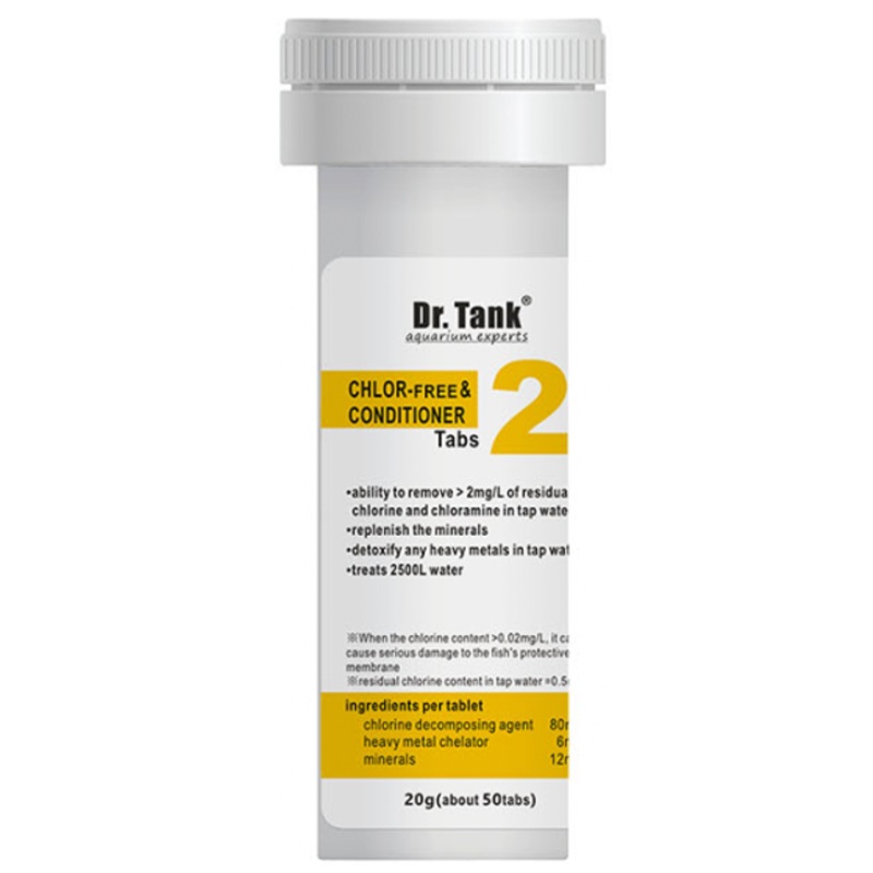 DR. TANK CHLOR-FREE & Conditioner (50T)
