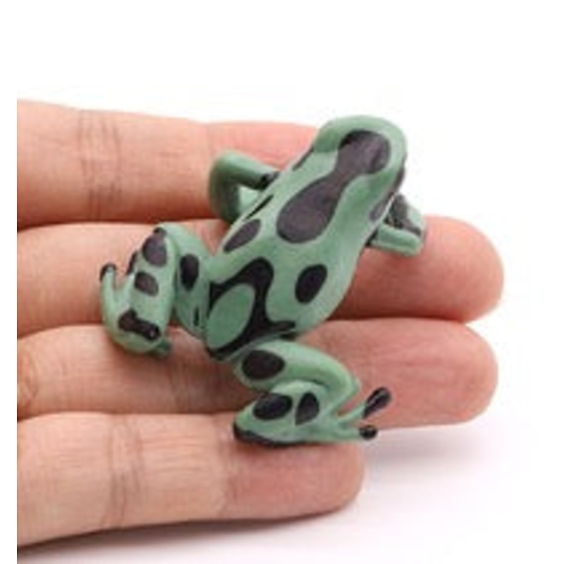 GCS Figurine Green & Black Spot Pison Dartfrog