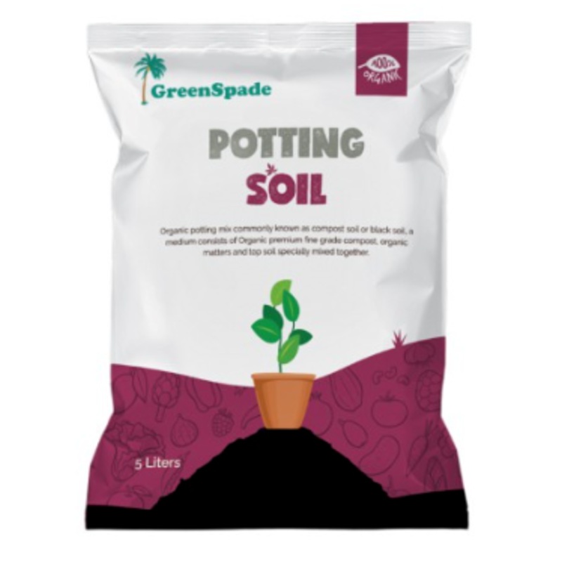 GREENSPADE Organic Potting Soil (5L)