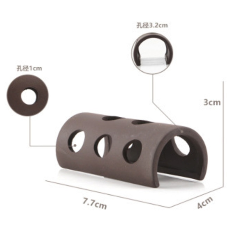 GUSH Half Cylinder (7.7 x 4 x 3cm)