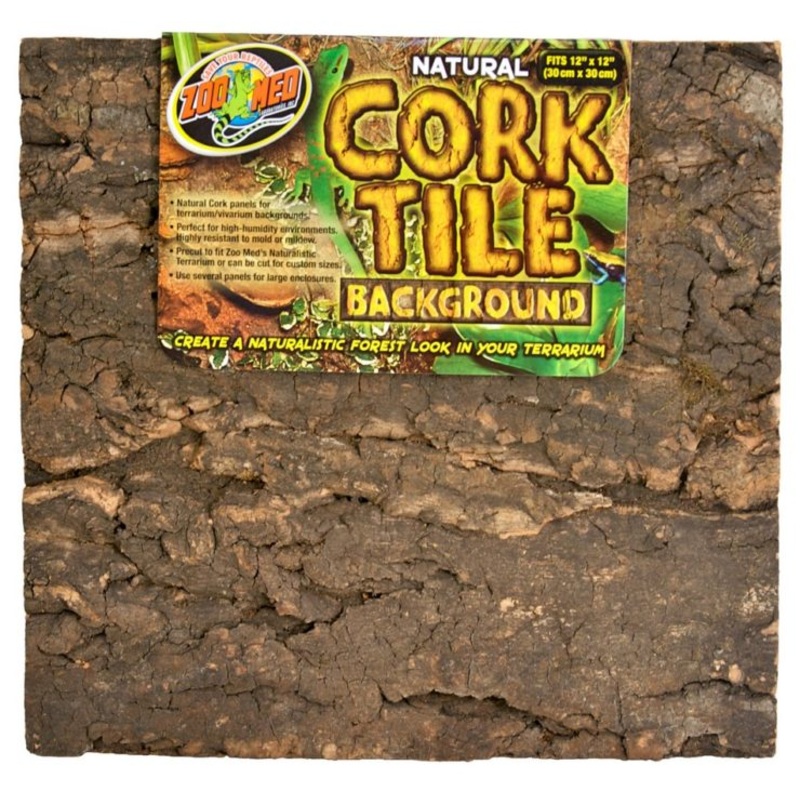 ZOO MED Natural Cork Tile Background