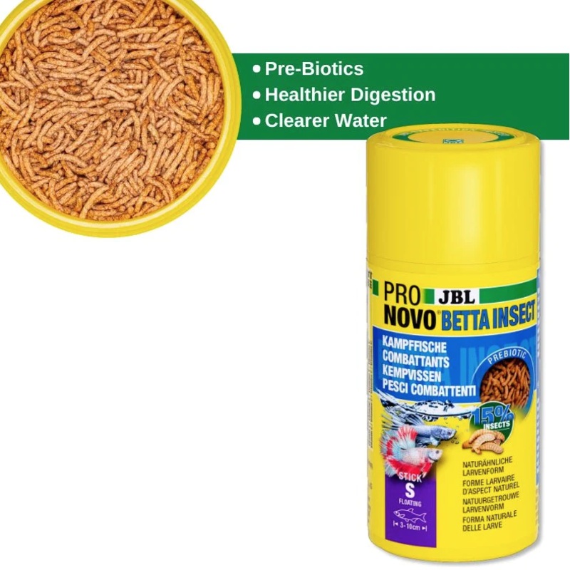 JBL Pronovo Betta Insect Stick S (100ml)