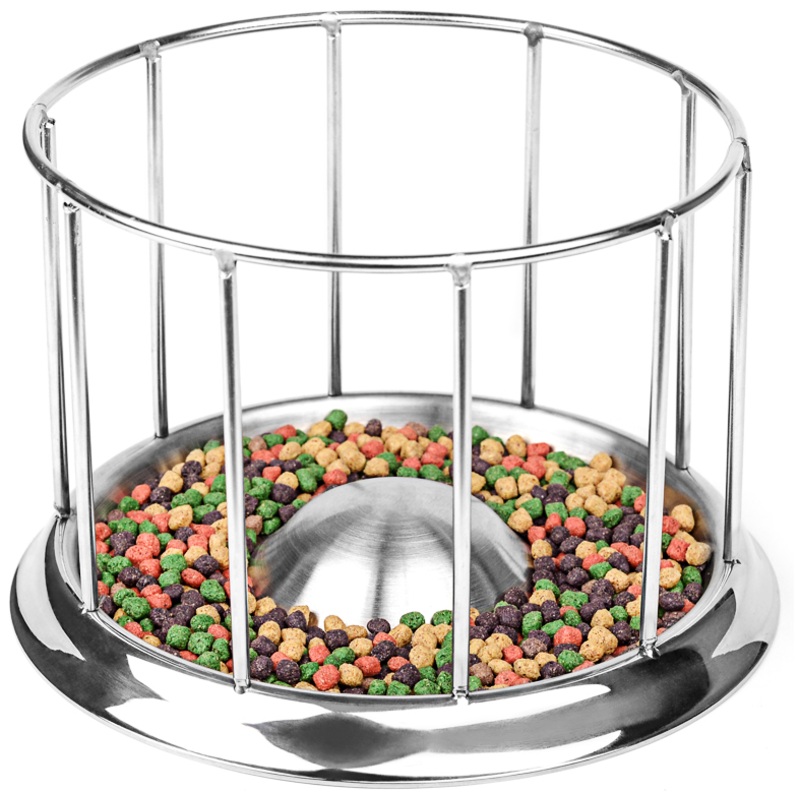 REPSHOP Stainless Steel Turtle Food Feeder