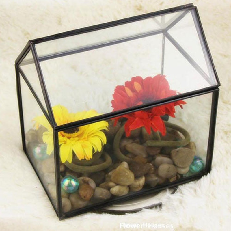 TERRA POTS Geometric Terrarium #3 (House M)