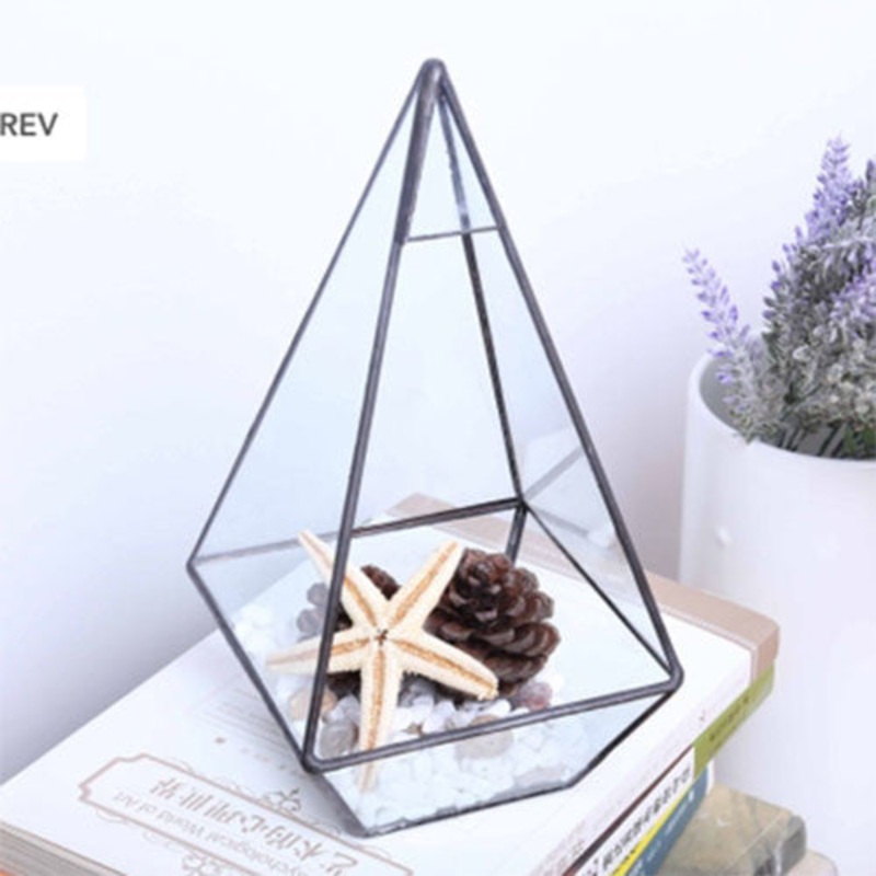 TERRA POTS Geometric Terrarium #6B (TriHouse M)