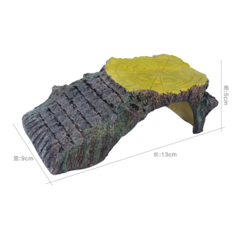 GUSH Terrapin Basking Deco (Type C / S / 13x9x5cm)