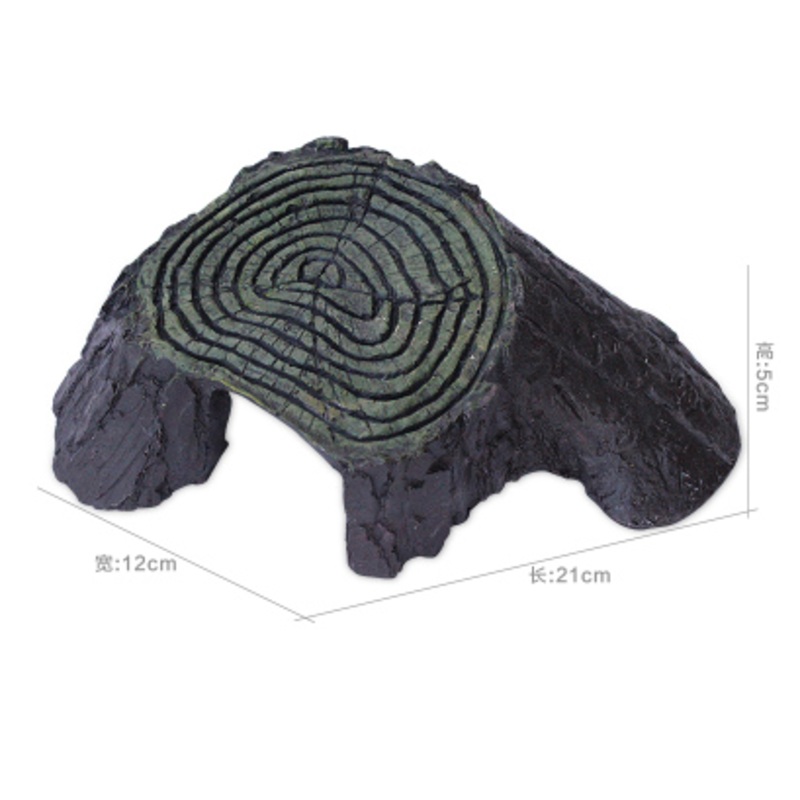 GUSH Terrapin Basking Deco (Type H / 21x12x5cm)