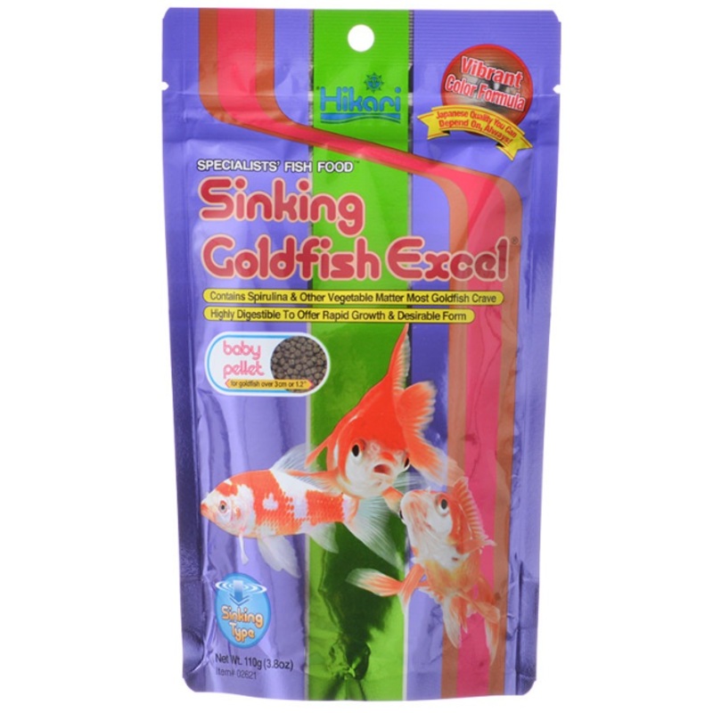 HIKARI Sinking Goldfish Excel (Baby Pellet / 100g)