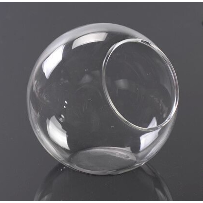 TERRA POTS Glass Jar Orb (Side Opening / )