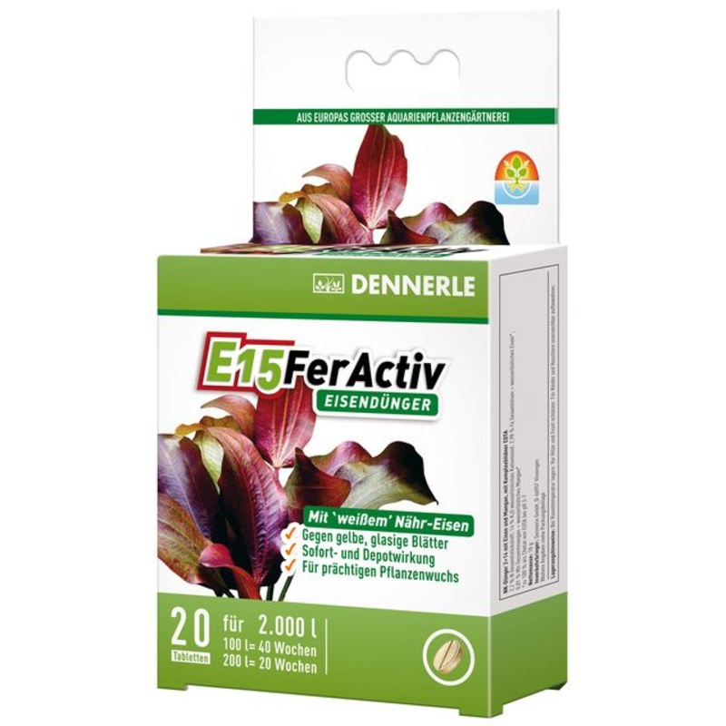 DENNERLE E15 FerActiv (20 Tabs)