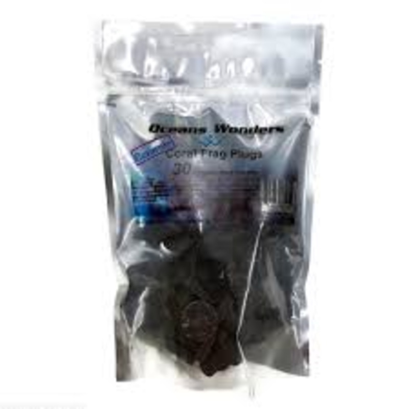 Ceramic Frag Plugs (Black) 100pcs Regular