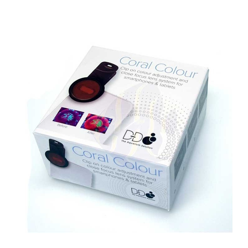Coral Colour Lens