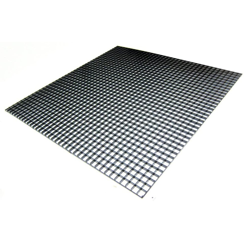 Egg Crate 4' x 2' [BLACK]