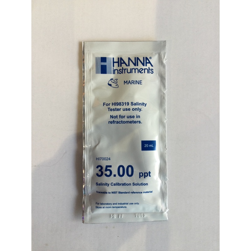 Hanna salinity calibration solution 20ml