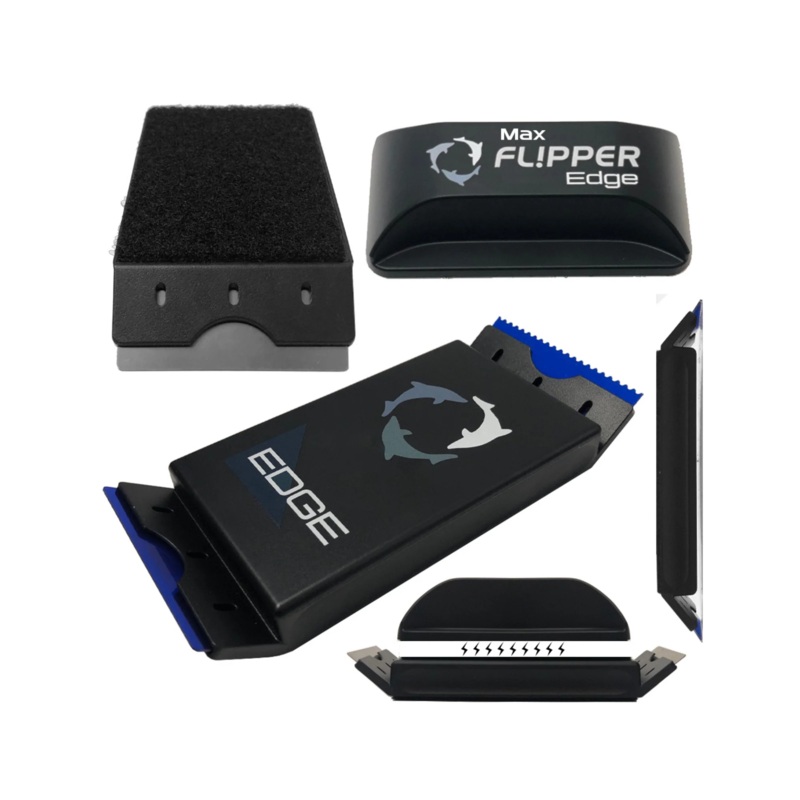 Flipper Edge (Max) 2 in 1 Floating Magnetic Aquarium Algae Cleaner