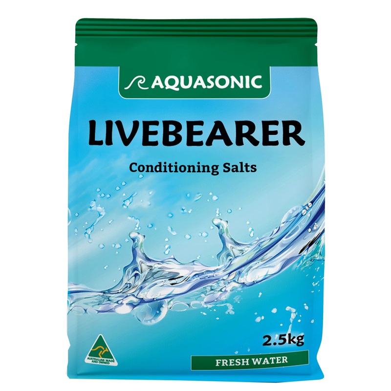 Aquasonic - Livebearer Conditioning Salts (2.5kg)