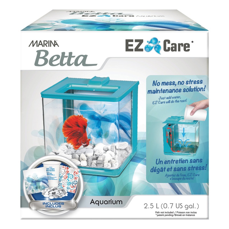 Marina - EZ Care Betta Kit (Blue)