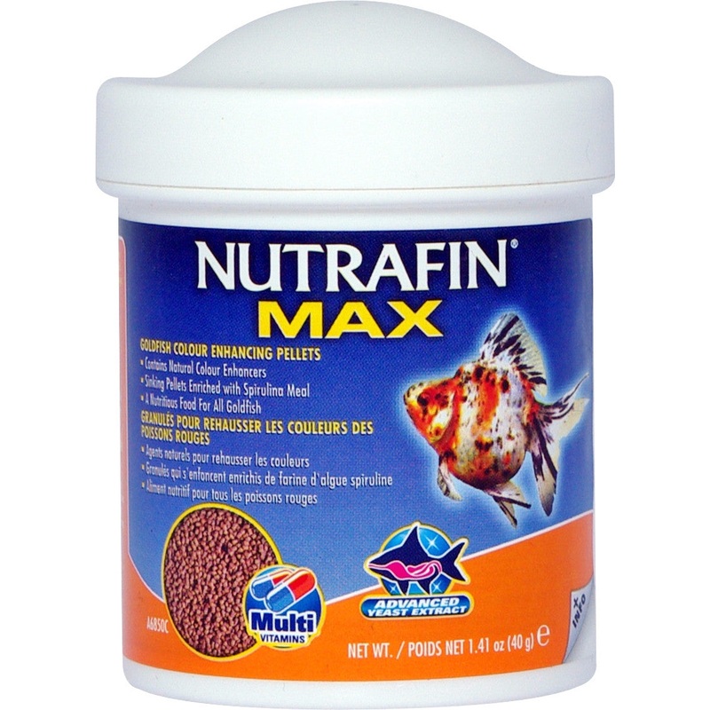 Nutrafin Max - Goldfish Colour Enhancing Pellets (85g)