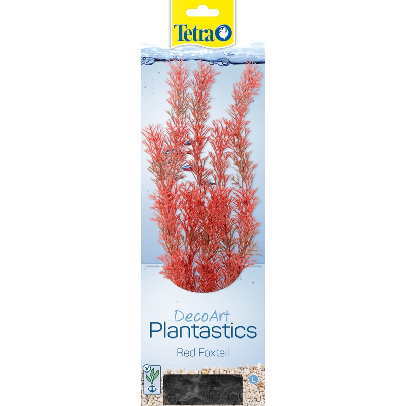 Tetra - Foxtail Red DecoArt Plant (Large)