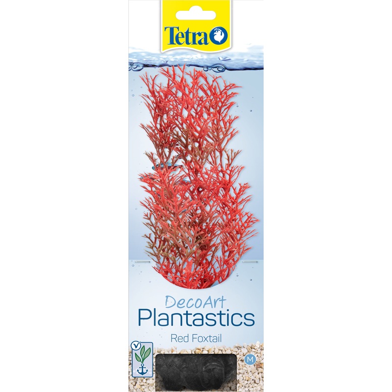 Tetra - Foxtail Red DecoArt Plant (Medium)