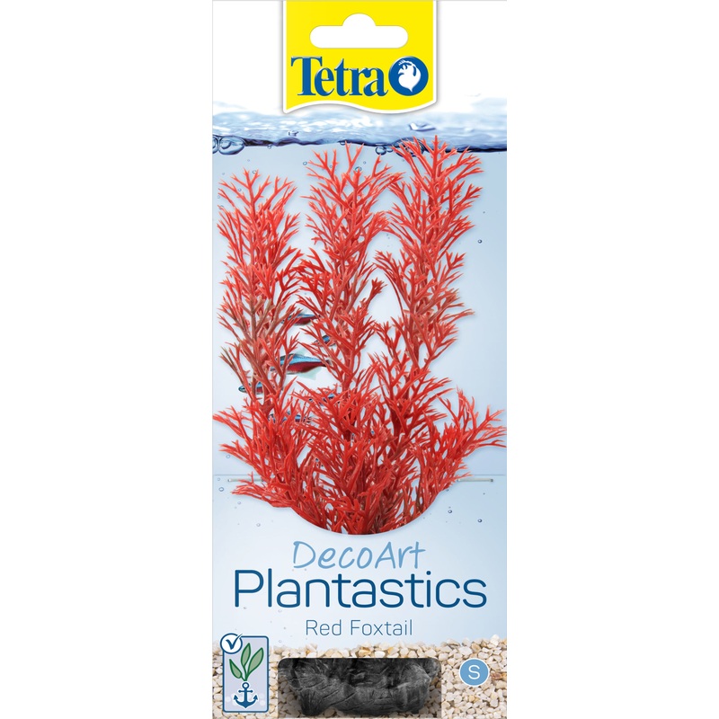 Tetra - Foxtail Red DecoArt Plant (Small)