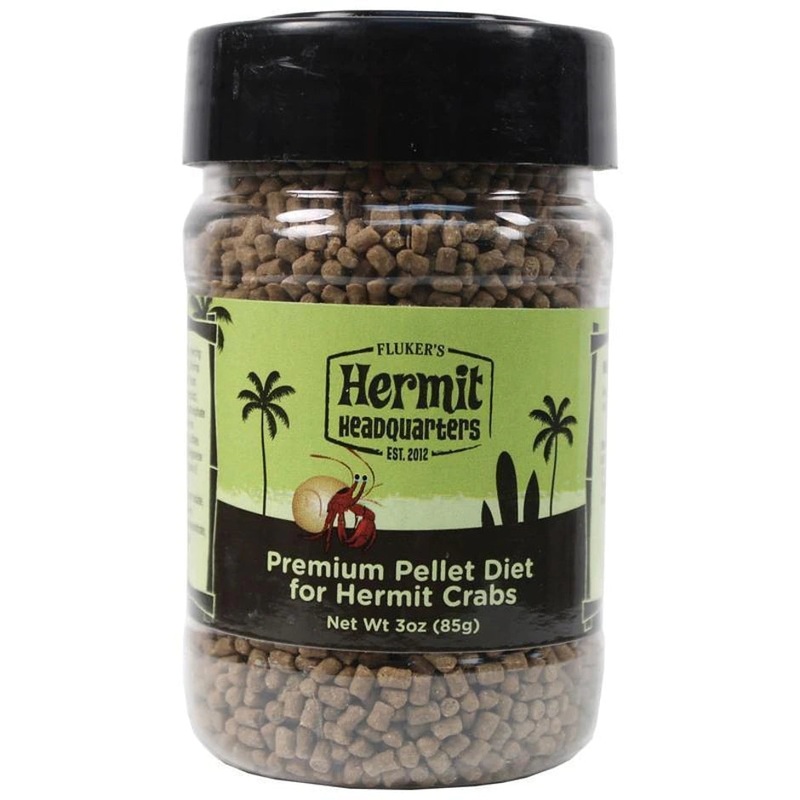 Fluker Hermit Headquarters Hermit Crab Pellet Diet 3 oz.