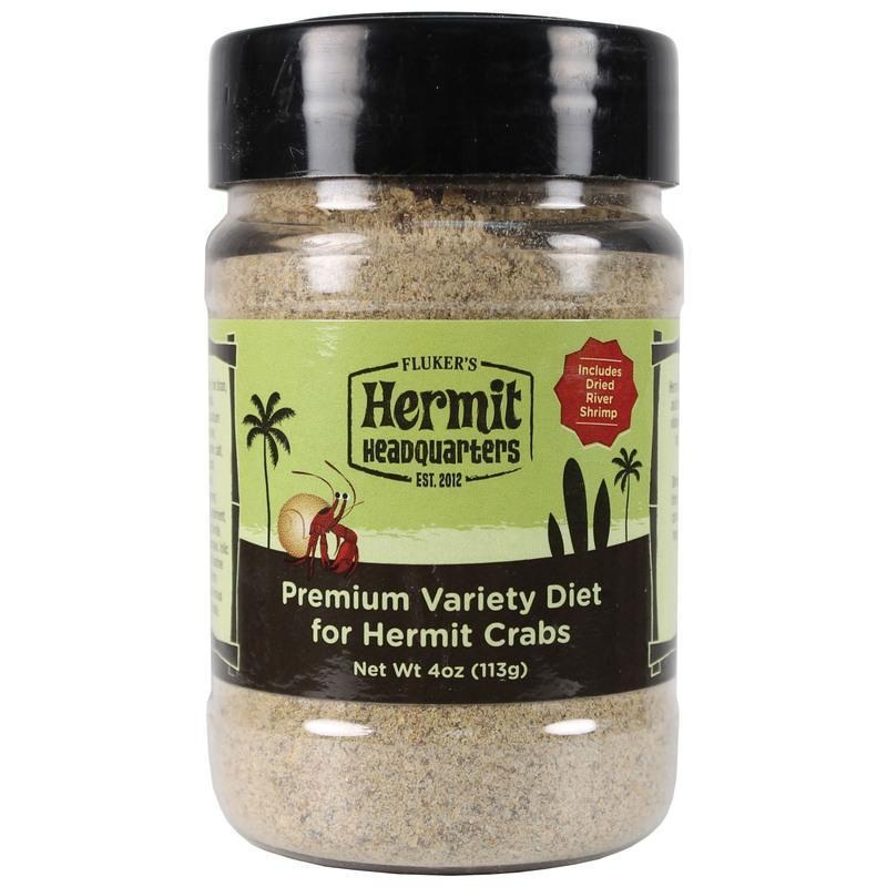 Fluker Hermit Headquarters Hermit Crab Variety Diet 4 oz.