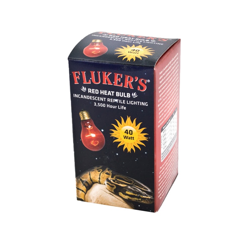 Fluker Red Heat Bulb