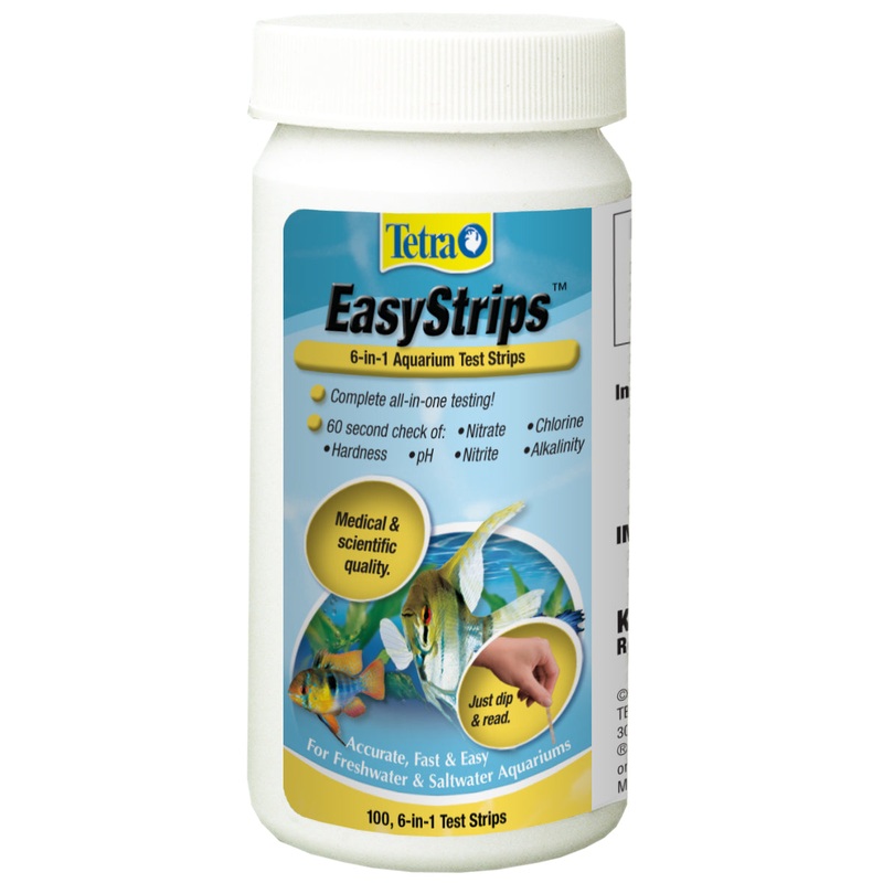 Tetra - EasyStrips 6-in-1 Aquarium Test Strips (100pk)
