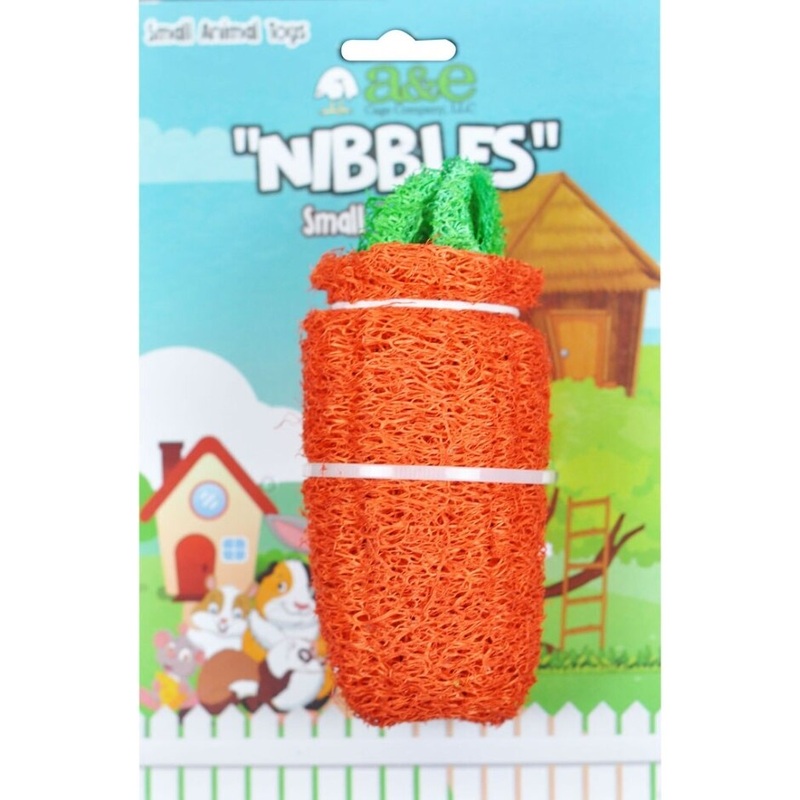A&E Loofah Carrot Chew Large