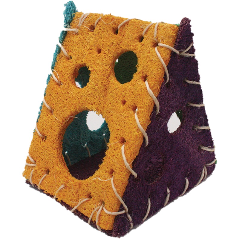 A&E Nibbles Loofah Cheese House Chew
