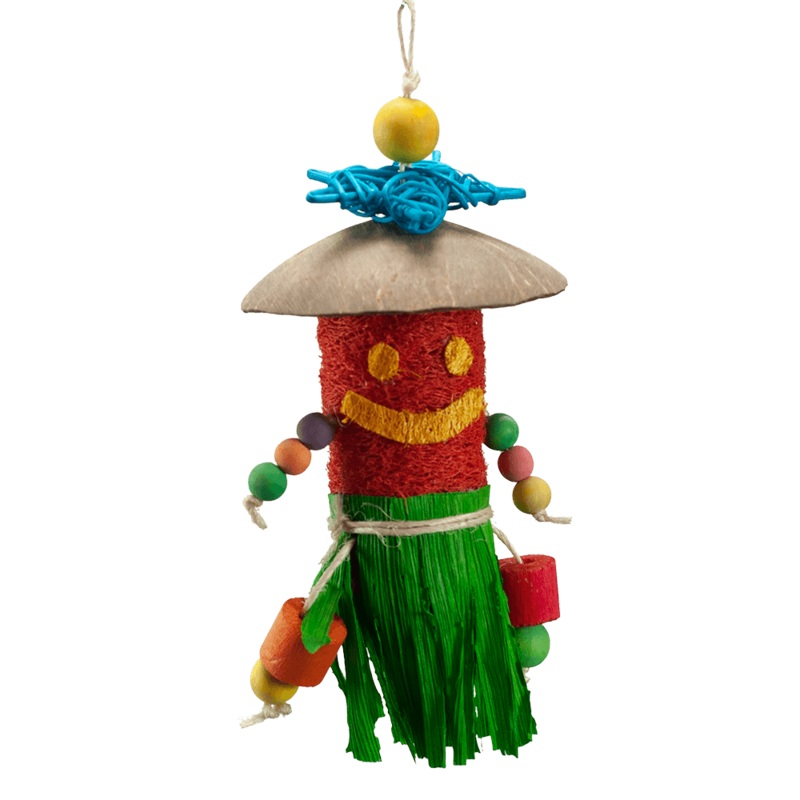 A&E Nibbles Loofah Tiki Man Chew