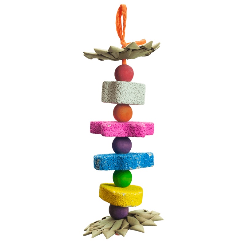 A&E Nibbles Pumice Colored Star Chew Toy