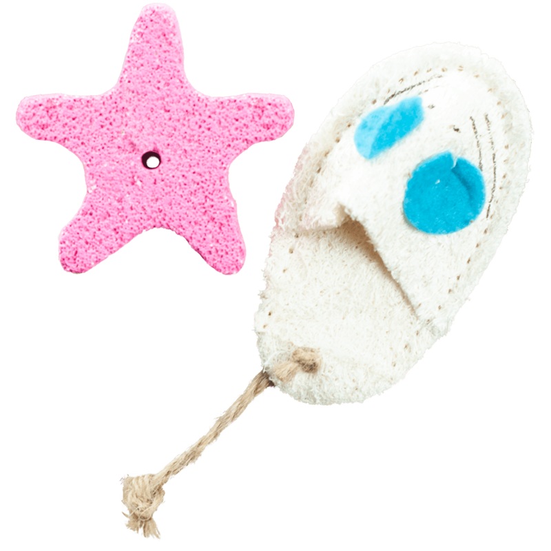 A&E Nibbles Pumice Stone & Pedicure Kit Chew