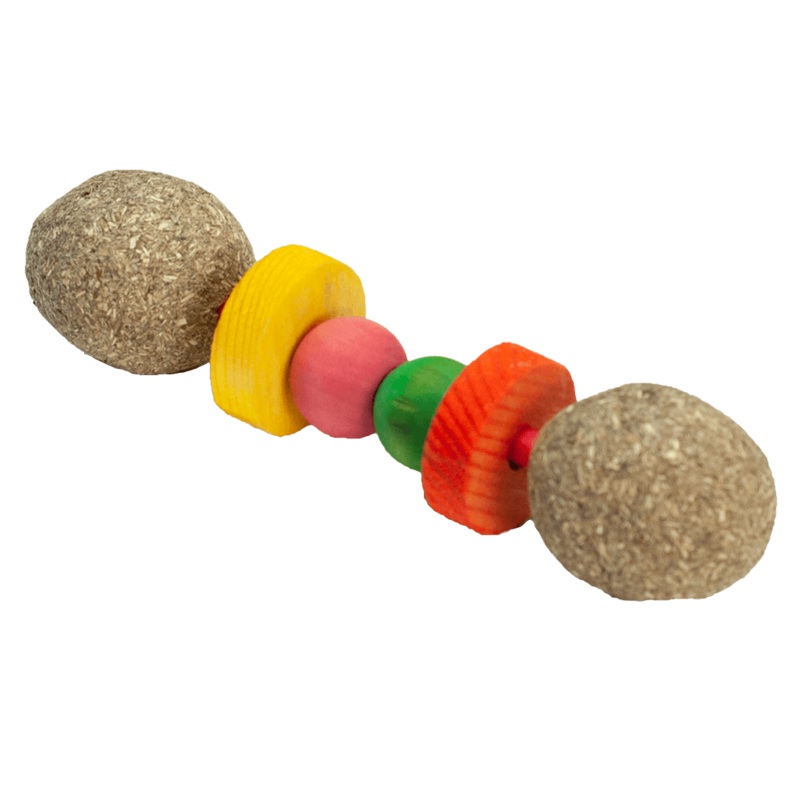 A&E Nubbles Hay Chew Dumbbell