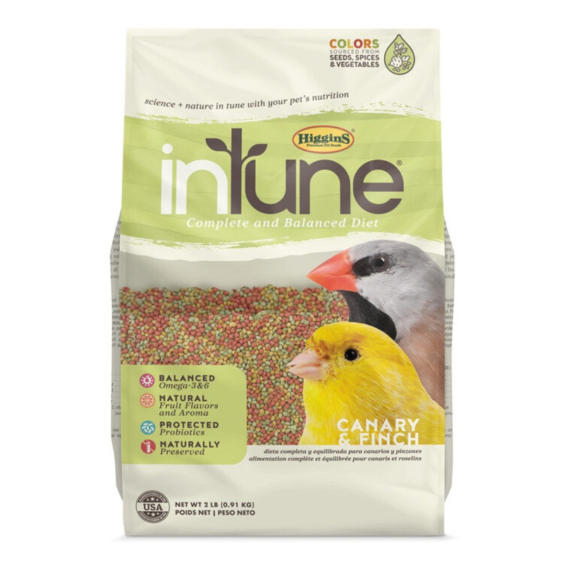 Higgins Intune Canary & Finch Complete Diet 2 lb.