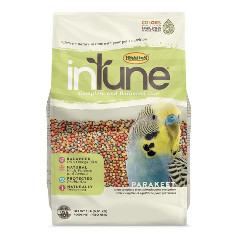 Higgins Intune Complete Diet Parakeet 2 lb.