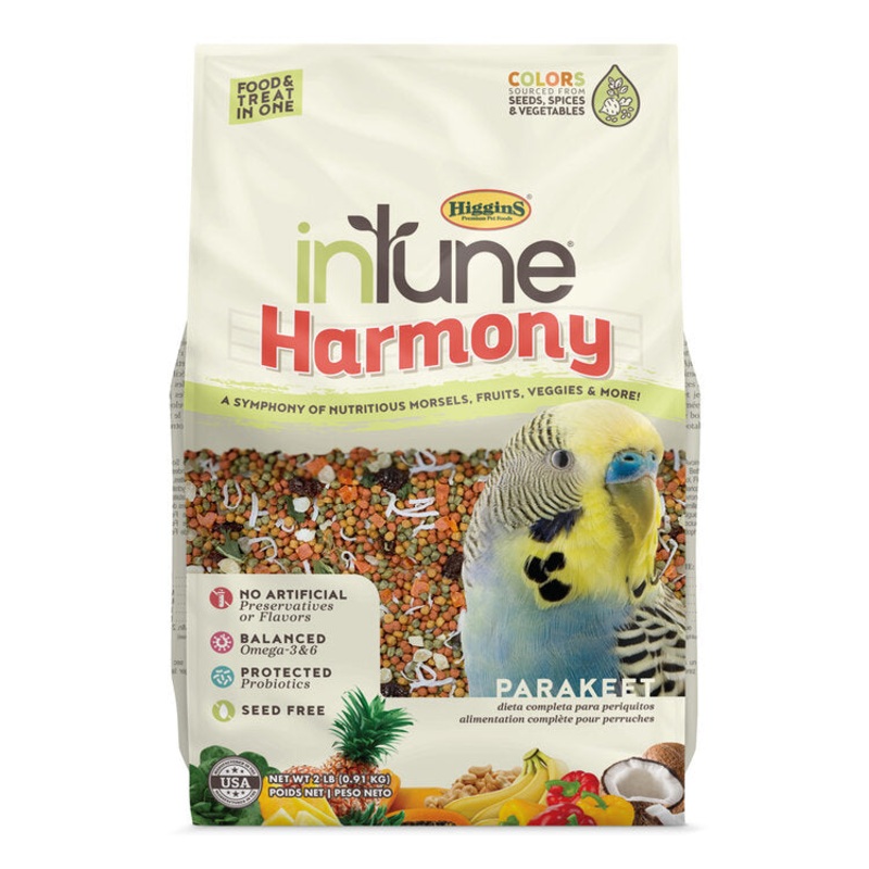 Higgins Intune Harmony Parakeet Food 2 lb.