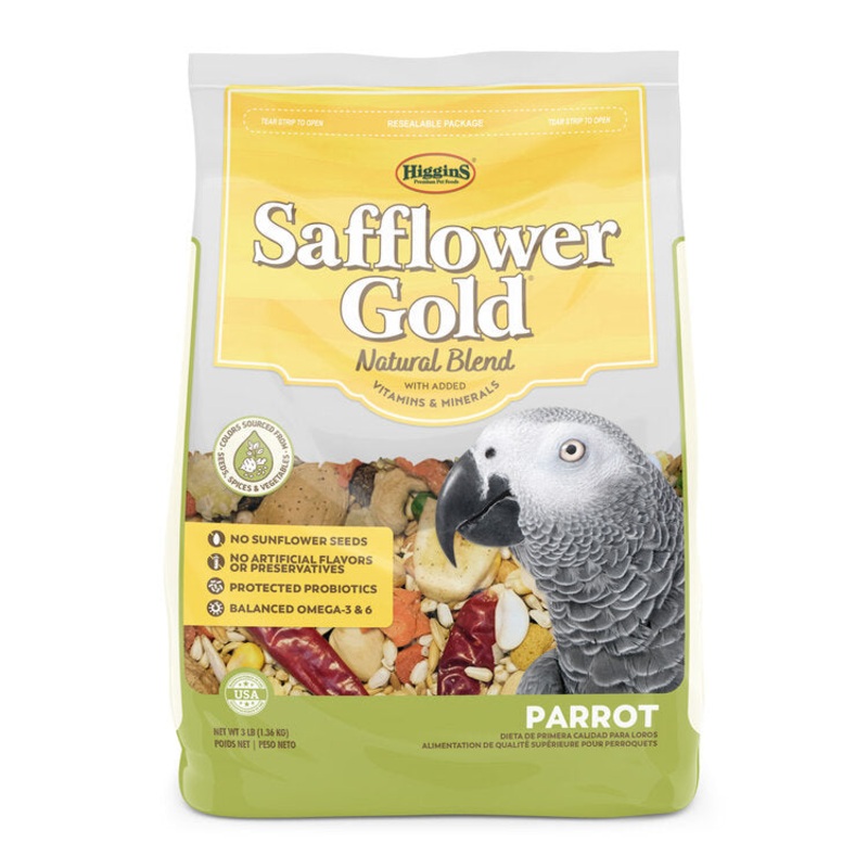 Higgins Safflower Gold Blend Parrot