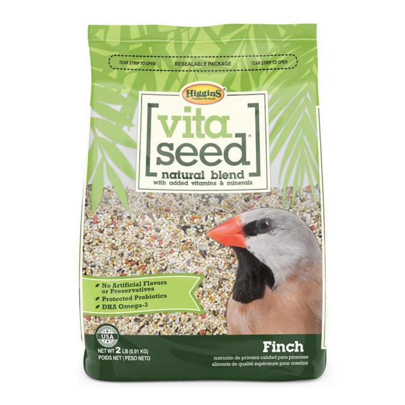 Higgins Vita Seed Natural Blend Finch Food