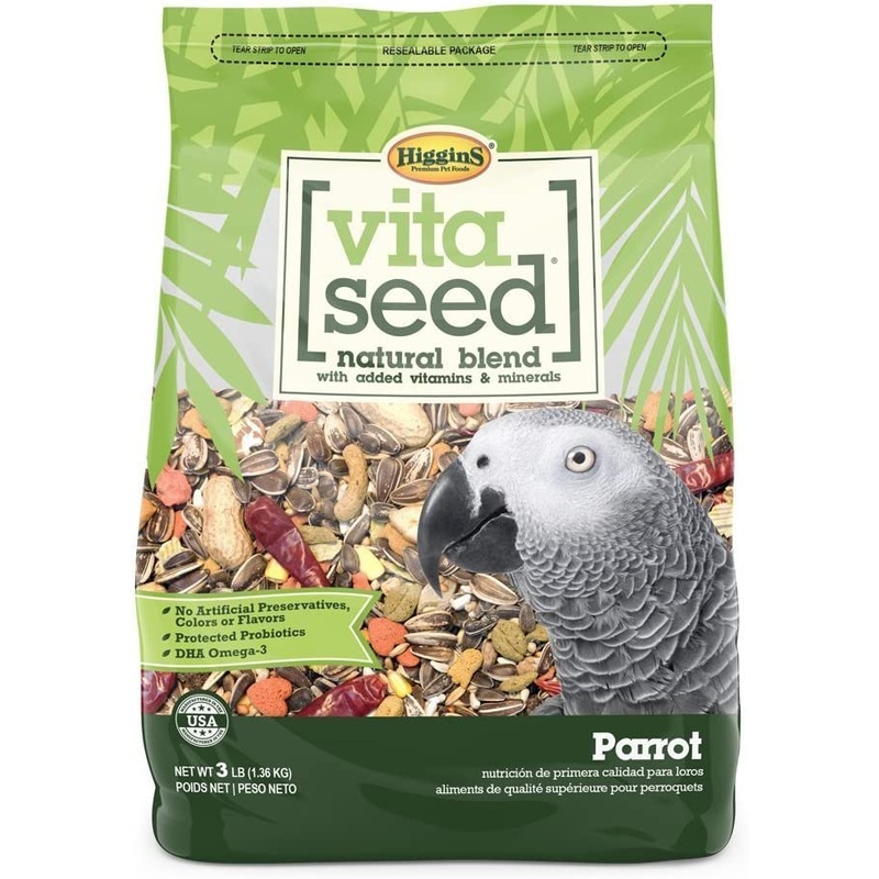 Higgins Vita Seed Natural Blend Parrot