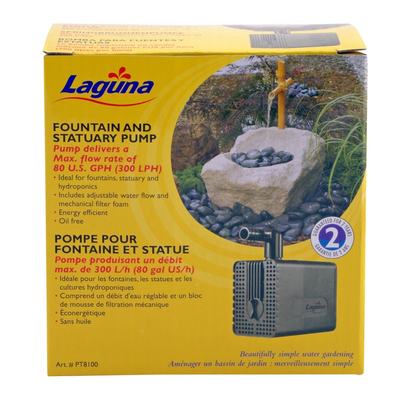 Laguna Submersible Fountain Pump 80 GPH