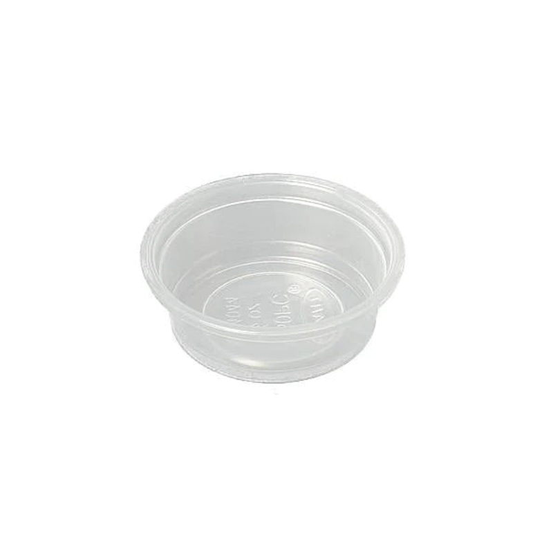 Plastic Cups .5 oz. Sleeve 100