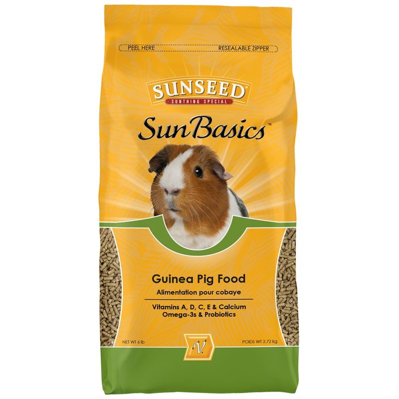 Sunseed Sun Basics Guinea Pig Food 6 lb.