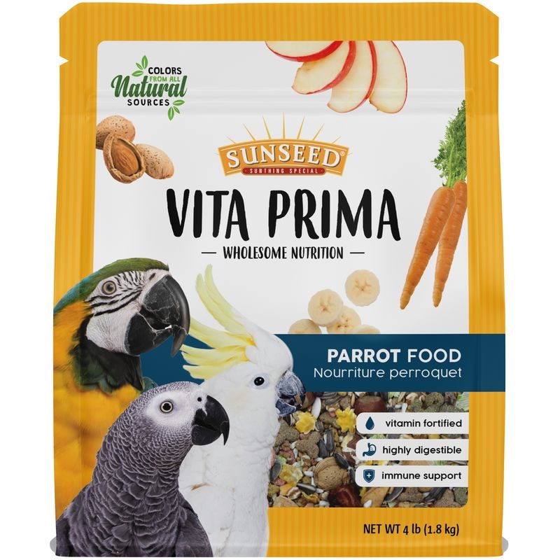 Sunseed Vita Prima Parrot Food 4 lb.